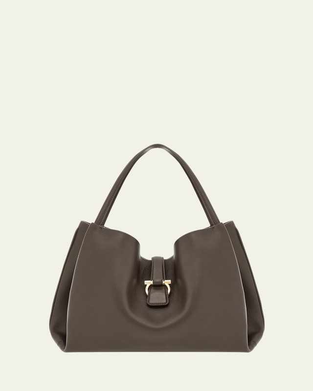 Medium Leather Tote Bag
